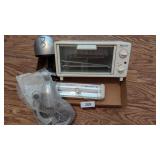 Small Toaster Oven & Battery Op Lights