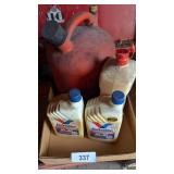 Gas Can & Valvoline Oil Partials