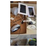 (2) Desk Lamps & (2) Digital Calendar Day clocks.