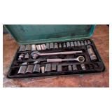 Ratchet & Socket Set in Metal Case
