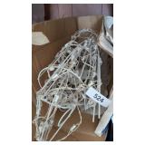 White Wire Reindeer Light Up Yard Figure