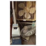 (2) Fans + Carpet Cleaner