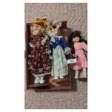 (3) Vintage Dolls