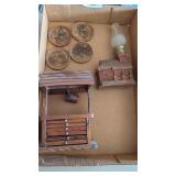 Oil Lamp Cabin Souvenir of The Ozarks, +