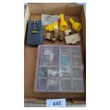 Small Organizer w/ Nuts & Bolts + Hose Fittings &