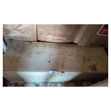 Vintage Wood Foot Locker/Toolbox