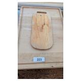 Wood Cutting Board + Glass Cutting Boards