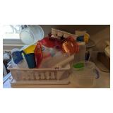 Large Quantity of Assorted Plastic Storage +