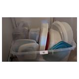 Assorted Plastic Storage