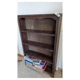 Vintage Wood Bookshelf
