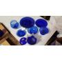 Blue Glassware (Bowls, Plates, Etc.)