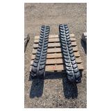 (1) Set of VORX TC100 Rubber Tracks