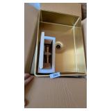 Karran Gold SS Top Mount Sink - 20x14-1/4x4-3/4