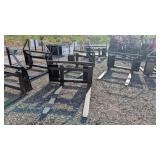 Mower King SAII100 Pallet Fork w/ Frame