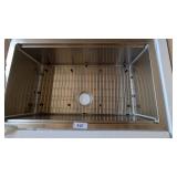 Karran Undermount SS Sink -33x22-1/4x10, **