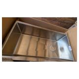 Karran Stainless Steel Sink - ~33x18x10, **