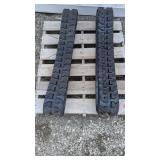 (1) Set of VORX TC100 Rubber Tracks