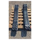 (1) Set of VORX TC100 Rubber Tracks