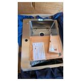 Karran Workstation Top Mount SS Sink - 28x22x10