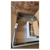 Karran Top Mount SS Sink -20x14-1/4x4-3/4