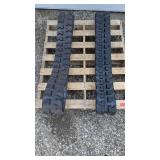 (1) Set of VORX TC100 Rubber Tracks