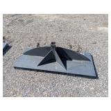 LandHonor Skid Steer Utility Hitch Adapter -