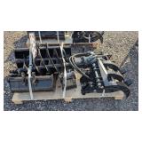 AGT Mini Excavator Attachment Set A [9 pieces]