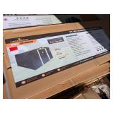 LandHonor 6ftx8ft. Galvanized Apex Roof Metal Shed