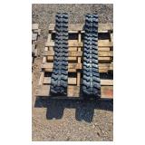 (1) Set of VORX TC100 Rubber Tracks