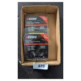 (2) Echo 10" Saw Chains