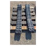 (1) Set of VORX TC100 Rubber Tracks