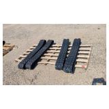 (2) Sets of VORX TC100 Rubber Tracks