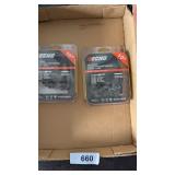 (2) Echo 10" Saw Chains