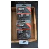 (2) Echo 10" Saw Chains