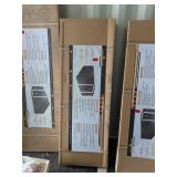 LandHonor 8x10ft. Galvanized Apex Roof Metal Shed