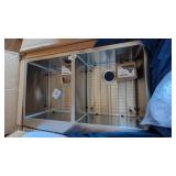 Karran SS Apron Front Sink w/ Grid - 36x22-1/4x10