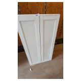 Upper Cabinet - 42t x 24w x 12d, **