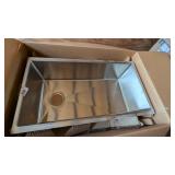 Karran Single Bowl Sink - 33.5x18x9
