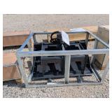 LandHonor Mini Skid Steer Rock Grapple - 44"