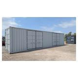 40ft. 3 Door Storage Container - one trip
