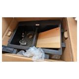 Karran Top Mount Black Matte Sink -33x22x9, **