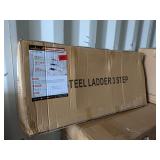 LandHonor 3-Step Safety Ladder