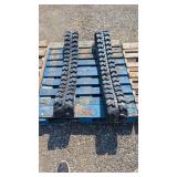 (1) Set of VORX TC100 Rubber Tracks