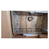 Karran Stainless Steel Single Bowl Sink - 32x18x9