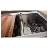 Karran SS Top Mount Workstation Sink - 33x22x10