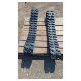 (1) Set of VORX TC100 Rubber Tracks