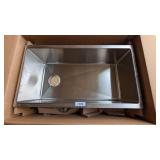 Karran Single Bowl SS Sink - 33x18x10