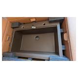 Karran Top Mount Workstation Sink - 33x22x9, **