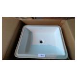 Karran Ceramic Undermount Sink - 19.5 x 15.5 x 4.5