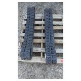 (1) Set of VORX TC100 Rubber Tracks